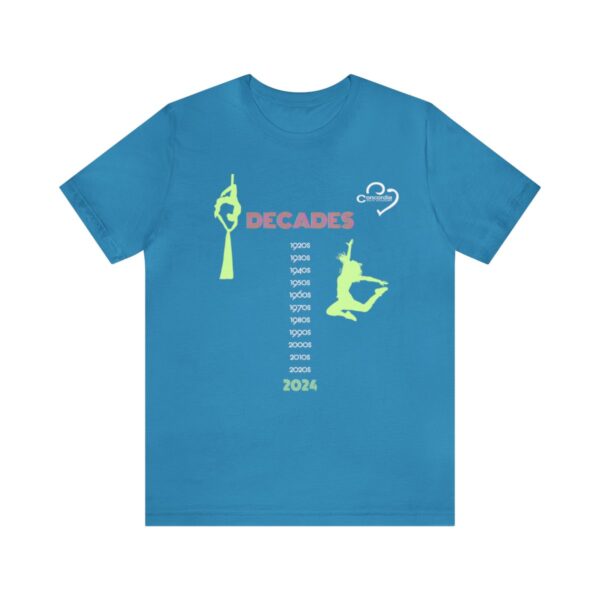 Decades Show Unisex Jersey Short Sleeve Tee - Image 6