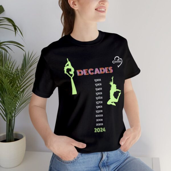 Decades Show Unisex Jersey Short Sleeve Tee - Image 3